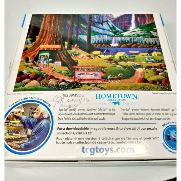 Hometown Collection "Yosemite Scenic Tours"  1000 Piece Puzzle COMPLETE - Picture 3 of 9